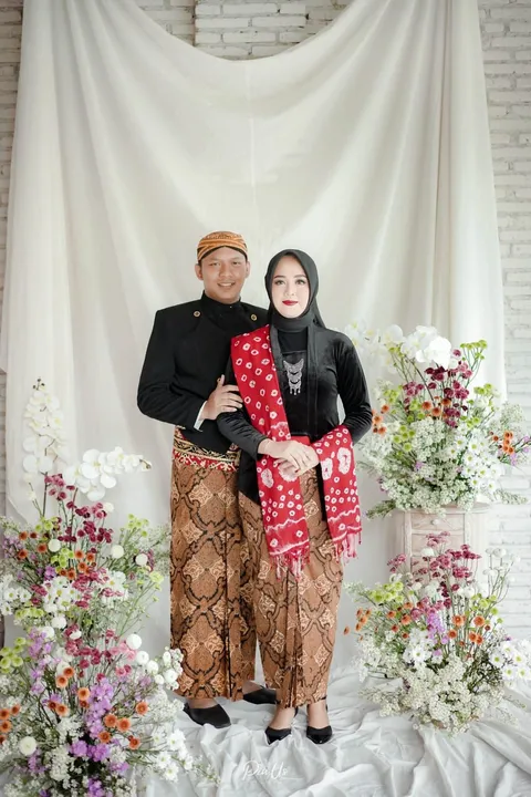 Foto sampul undangan Aji & Risma