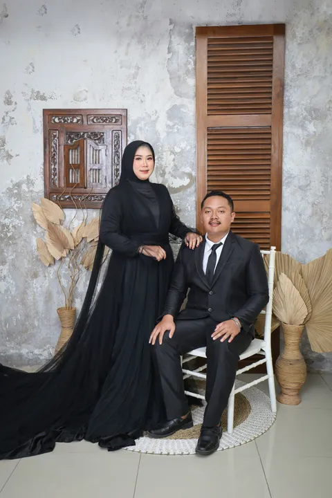Foto sampul undangan Anita & Effendi