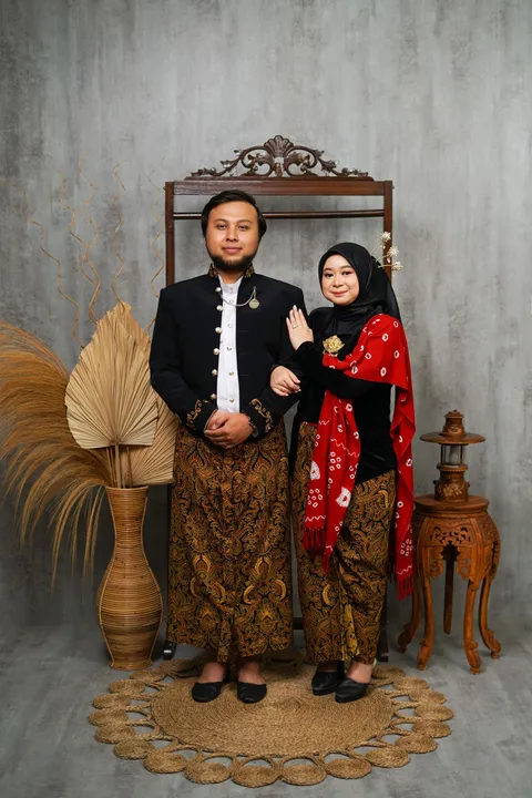 Foto sampul undangan Panji & Karina