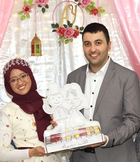 Foto sampul undangan Yunus Emre Yildirim & Audrey Aurelia Chyntari
