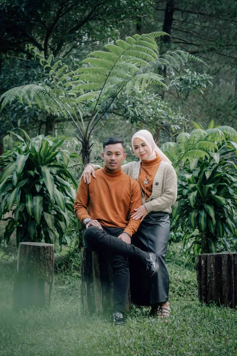 Foto sampul undangan Mumuh & Aas