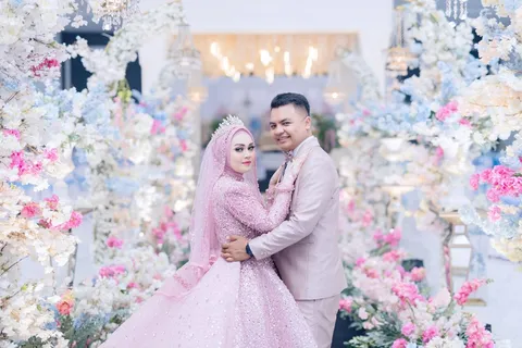Foto sampul undangan Iksan & April