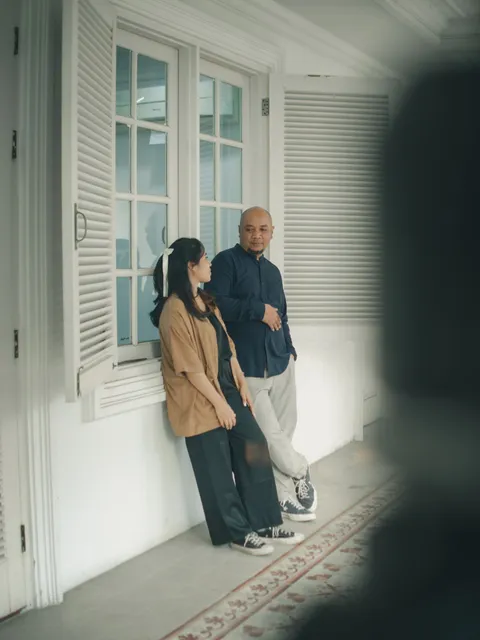 Foto sampul undangan Eben & Ayu